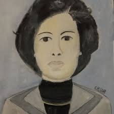 Astrid, Dans Ses Pensées", Painting by Claire Marie Gay | ArtMajeur