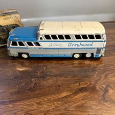 Greyhound Bus Toy Indiana Vintage & Antique TiN Toy Vehicles | eBay