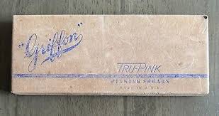 Vintage 1950s Griffon Tru-Pink Pinking Shears U.S.A. Model ...