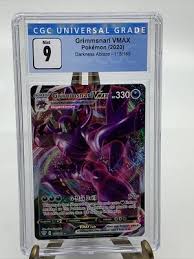 CGC 9 Mint Grimmsnarl VMAX Darkness Ablaze 115/189 Pokemon | eBay