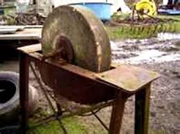 Historic Grindstones in Trinidad