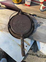 What years were Griswold American #8 cast iron waffle irons ...
