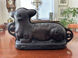Antique Cast Iron Lamb Cake Mold 866 Griswold | eBay