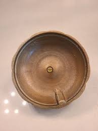 Two Decorative Pumkin Candy Dishes. One Gold One Cream. Made ...