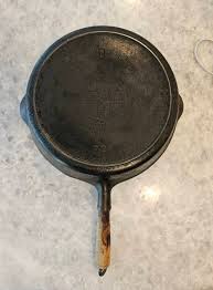 Restoring a slant griswold erie 9 wood handle cast iron
