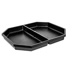 Marco Company Black Octagonal 2-Compartment Orchard Bin ...