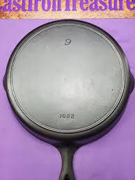 Griswold #9 Cast Iron Skillet With Heat Ring Iron Mountain ...
