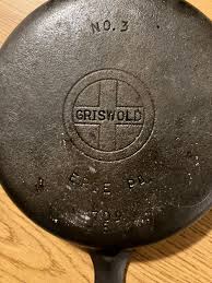 Buy Vintage Griswold #3 Skillet. Online in India - Etsy