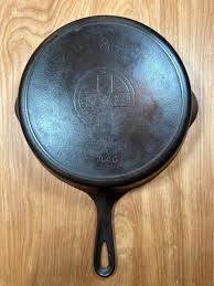Griswold #8 Slant Logo Cast Iron Skillet - Etsy