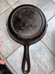 Vintage CAST IRON No. 3 Made USA 6 5/8" Small Skillet PAN with HEAT RING | eBay Australia
