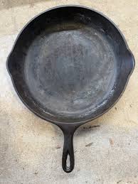 RARE! Wagner Ware Sydney 0 #11 Cast Iron Skillet 1061 ...