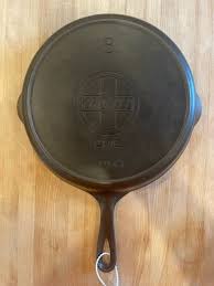 Griswold #8 Slant/erie Label Skillet - Restored - 019478 - Etsy