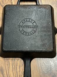 Artisanal Kitchen Supply 10" Square Cast Iron Grill /Skillet | eBay