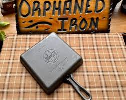 Rare! Sidney #8 Hollow Ware Skillet With Erie Ghost Mark - Etsy