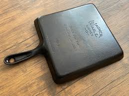 Cast Iron Wagner Ware Sidney Bacon and Eggs Breakfast Skillet - Etsy Canada