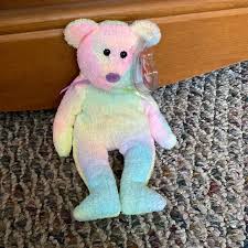 Ty | Other | Ty Beanie Babies Groovy The Bear | Poshmark