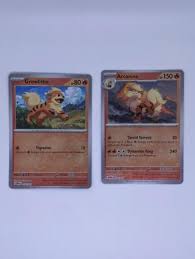Growlithe #30 SV01 Scarlet Violet & Arcanine | Mercari
