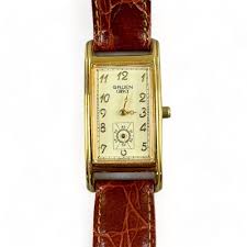 Lot - Gruen Tank Form "Curvex" Men's Wristwatch