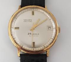 Vintage 1960's Gruen Precision 25 Autowind Men's Watch All ...