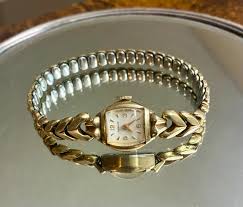 Beautiful 10K RGP Ladies Gold Benrus Swiss Watch, 1940s - Etsy