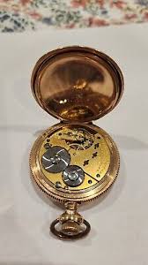 Vintage American Waltham Watch 6037724 Trade Mark WARRANTED CRESCENT 20 YEARS | eBay