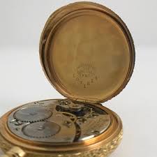 Antique Waltham Ornate Pocket Watch, 14K Yellow Gold, 1900-1910, 35 Mm, 38.8 Gram - Etsy