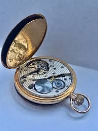 Antique 9 Karat Gold Half Hunter Swiss Pocket Watch For Sale at 1stDibs | 9 carat gold pocket watch, 9ct gold half hunter pocket watch, half hunter pocket watch gold