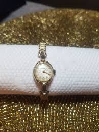 Vintage Wittnauer Ladies 10k RGP (Gold Plated Bezel) Wrist ...