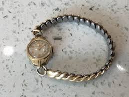 Vintage Bulova Watch Women 10K Rolled Gold Plated Manual ...