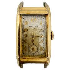Vintage Gruen 15J Men's Mechanical Wristwatch 500C 10k Gold ...