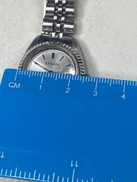 Vintage Working Gruen Quartz Ladies Watch Silver Stainless ...