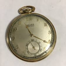 Sold at Auction: Gruen Veri Thin Pocket Watch, 10k Gold ...