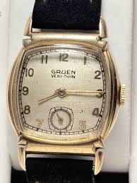 Gruen Veri-Thin Dress Watch, Rare Genuine Vintage Gifts ...