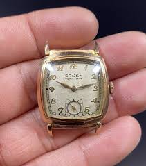 Gruen Veri-Thin Yellow Gold Case Manual Wind Men's VTG ...