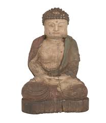 Carved Wooden Buddha – Avery & Dash Collections