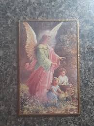 Vintage Guardian Angel Magnet | eBay