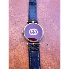 GUCCI Quartz Sherry Line Gold Dial М/womens Watch Japan ...
