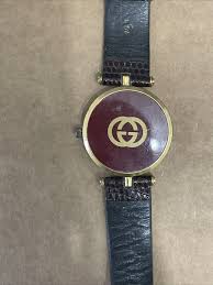 Vintage GUCCI 2000M Quartz Roman Dial Gold Mens Watch | eBay