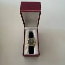 Gucci | Accessories | Gucci Gold And Black Roman Numeral ...