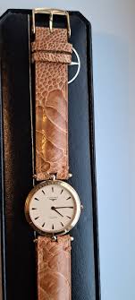 Ultra Rare Vintage 18ct Gold Plated Longines Mercedes Quartz ...