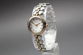 Vintage 1992 Near MINT* Seiko Lucent 1F21-0E50 Roman Gold ...