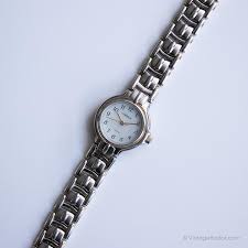 Vintage Ladies Stainless Steel Watch | Carriage by Timex ...