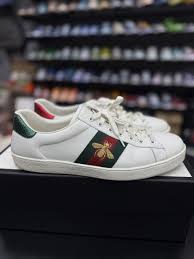 Gucci Mens Low Top Bee Sneakers Size 10G/10.5US $850 100 ...