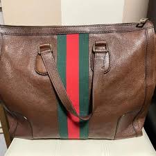 Gucci | Bags | Authentic Gucci Calfskin Web Large Seventies ...
