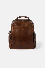 Mondo Quinn Leather Commuter Backpack | Moore & Giles