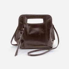 Ace Crossbody in Polished Leather - Hearthstone – HOBO