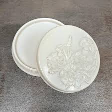 Art Deco Urea Formaldehyde Early Plastic Powder Pot With ...