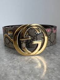 Gucci Supreme monogram bengal belt | consignment-boutique
