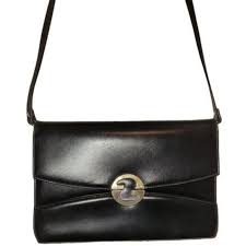 Gucci | Bags | Gucci Gg Interlocking 973 Black Leather ...