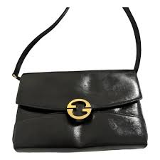 Gucci Shoulder Bag: Refined Black Leather